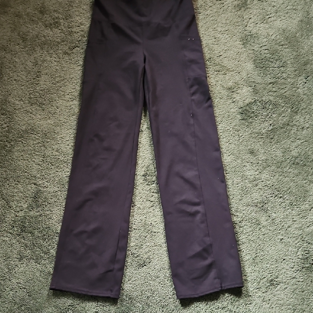 Marika Black Wide Leg Women's Yoga Pants